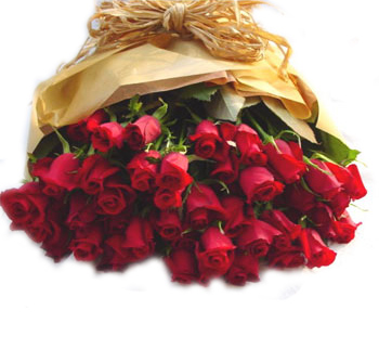 Bouquet en 50 Rosas Ecuatorianas