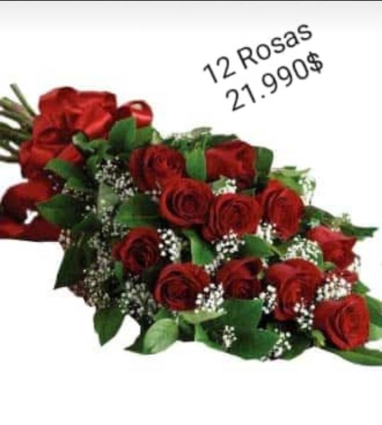 Ramo 12 Rosas